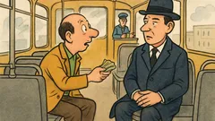 Ανέκδοτο: Ανεβαίνει ένας επιβάτης στο λεωφορείο…
