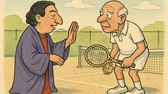 Ανέκδοτο: Ένας τενίστας ρωτάει για παράδεισο