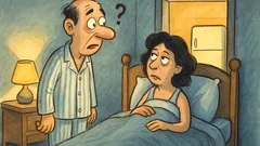 Ανέκδοτο: Ένας άντρας ξυπνάει μεσάνυχτα...