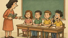 Ανέκδοτο: Στην ώρα των Αγγλικών ο Τοτός...