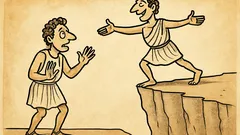 Ανέκδοτο: Μη φοβάσαι, δεν πέφτω…