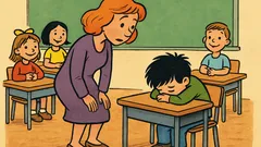 Ανέκδοτο: Η δασκάλα ρωτάει το αγοράκι