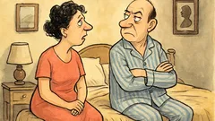 Ανέκδοτο: Τι θα έκανες αν πέθαινα;