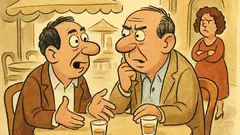 Ανέκδοτο: Κουβεντιάζουν δύο φίλοι για ψυχίατρο