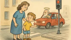 Ανέκδοτο: Μαμά, μαμά, τι είναι ο άγγελος;