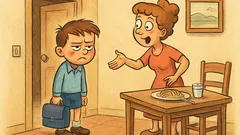 Ανέκδοτο: Ο Τοτός γυρίζει από το σχολείο