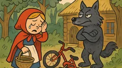Ανέκδοτο: Η Κοκκινοσκουφίτσα με ποδηλατάκι…