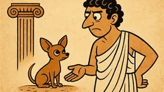 Ανέκδοτο: Ποιο σκυλί τσιγκουνεύεται να μεγαλώσει;