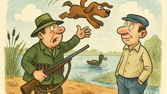 Ανέκδοτο: Άσε, είμαι απογοητευμένος από το κυνηγόσκυλο