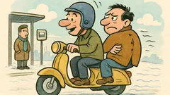 Ανέκδοτο: Ο Γιώργος πήρε Βέσπα για Ομόνοια