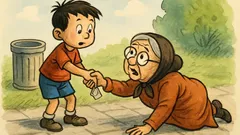 Ανέκδοτο: Μια μέρα ο Μπόμπος και η γιαγιά