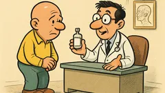 Ανέκδοτο: Ένας φαλακρός πάει στον γιατρό…