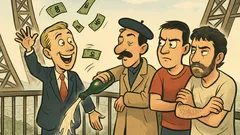 Ανέκδοτο: Ένας Έλληνας, ένας Αλβανός στον Άιφελ