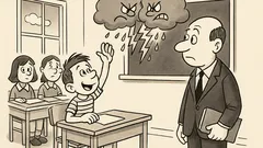 Ανέκδοτο: Τοτό, τι προκαλεί τη βροχή;