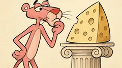 Ανέκδοτο: Ροζ Πάνθηρας και τυρί;
