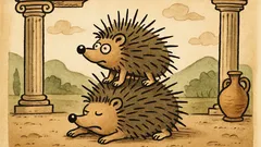 Ανέκδοτο: Δύο σκατζόχοιροι ο ένας πάνω…