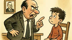 Ανέκδοτο: Βουλευτής πιάνει γιο να λέει ψέματα