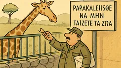 Ανέκδοτο: Στη Βουδαπέστη, μην ταΐζετε τα ζώα