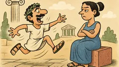 Ανέκδοτο: Μωρή, συ, ξανίξε με…