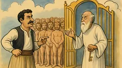 Ανέκδοτο: Ο Γιώργης από τη Μεσσήνη στον Παράδεισο