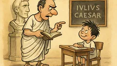 Ανέκδοτο: «Πότε πέθανε ο Ιούλιος Καίσαρας, Τοτό;»