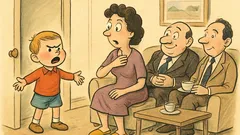 Ανέκδοτο: Ο μικρός Λάκης θέλει να ψιθυρίσει