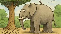 Ανέκδοτο: Στη ζούγκλα, μυρμήγκια κυνηγούν ελέφαντα