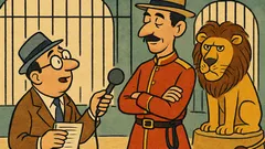 Ανέκδοτο: Δημοσιογράφος παίρνει συνέντευξη θηριοδαμαστή…