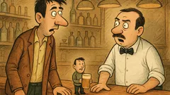 Ανέκδοτο: Σε ένα μπαρ πάει ένας…