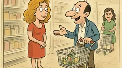 Ανέκδοτο: Ένας άντρας στο σούπερ μάρκετ…
