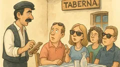 Ανέκδοτο: Πάει παρέα νεόπλουτων σε ταβέρνα