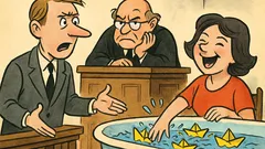 Ανέκδοτο: Ένας Αμερικανός ζητάει διαζύγιο στο δικαστήριο