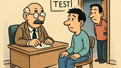 Ανέκδοτο: Ο Γιάννης κι ο Μήτσος στο τεστ