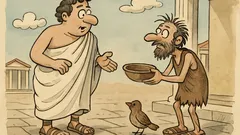 Ανέκδοτο: Πώς λέγεται το πουλί που ζητιανεύει;