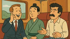 Ανέκδοτο: Αμερικάνος, Ιάπωνας κι Έλληνας σε τρένο