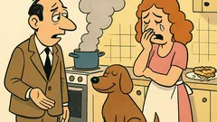 Ανέκδοτο: Έφτιαξα γλυκό… το έφαγε ο σκύλος!