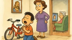 Ανέκδοτο: Ο Μπόμπος προσεύχεται μεγαλόφωνα για ποδήλατο