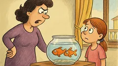 Ανέκδοτο: Αννούλα, άλλαξες το νερό της γυάλας;