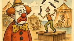 Ανέκδοτο: Στήνεται τσίρκο στην παραλία...