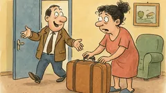 Ανέκδοτο: Μπαίνει ο σύζυγος σπίτι, κέρδισε ΛΟΤΤΟ