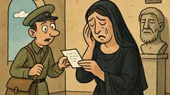 Ανέκδοτο: Ένας στρατιώτης στέλνει τηλεγράφημα…