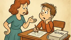 Ανέκδοτο: Η μαμά του Τοτού ρωτάει...