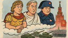 Ανέκδοτο: Από το υπερπέραν βλέπουν παρέλαση στη Μόσχα