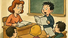 Ανέκδοτο: Η δασκάλα του Τοτού ζητά ζώο