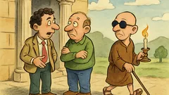 Ανέκδοτο: Δύο φίλοι σχολιάζουν τον τσιγκούνη Νίκο