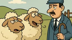 Ανέκδοτο: Πώς βελάζει ένα αμερικάνικο πρόβατο;
