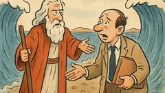 Ανέκδοτο: Ο Μωυσής ζητάει τις βάρκες