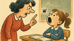 Ανέκδοτο: Λέει η δασκάλα στη Ντονιώ…