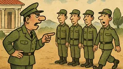 Ανέκδοτο: Ο Στρατηγός φωνάζει τον Λοχία