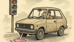 Ανέκδοτο: Γιατί το Yugo κολλάει στο φανάρι;